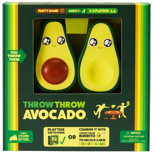 Настолна игра: Throw Throw Avocado