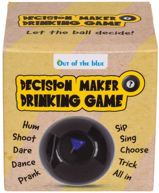 Drinking Game Out of the Blue - Магическа топка за вземане на решение