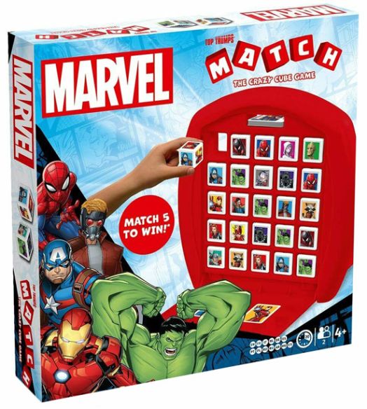 Настолна игра Top Trumps Дуел: Marvel