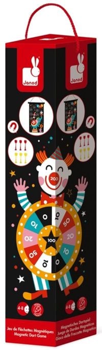 Магнитен дартс Janod - Цирк