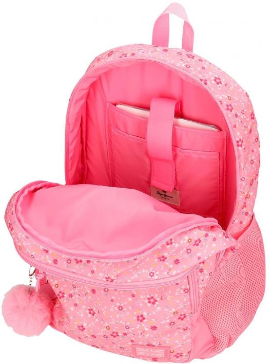 Ученическа раница Pepe Jeans Alenka Pink с две отделения
