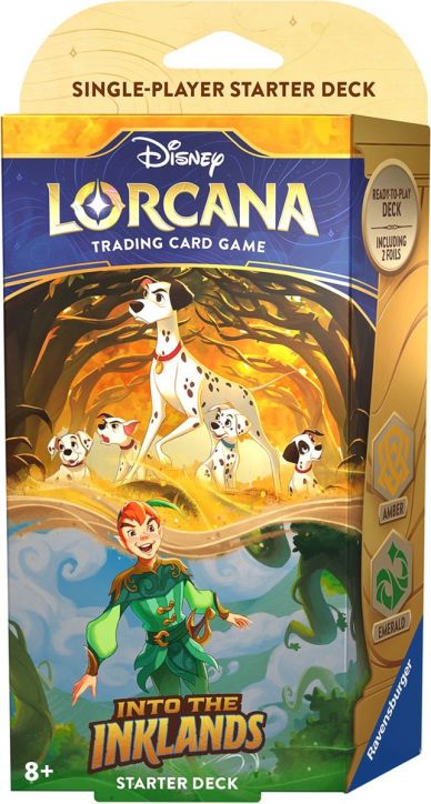Disney Lorcana TCG: Starter Deck - Into the Inklands Pongo & Peter Pan