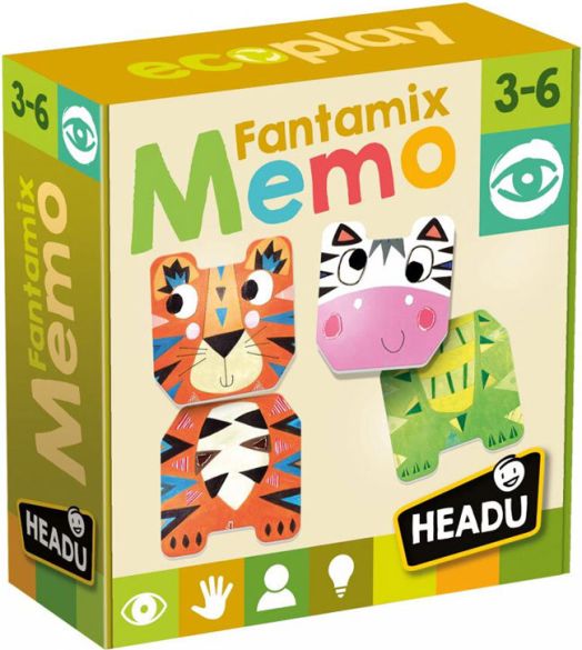 Образователна игра Headu - Fantamix Memo