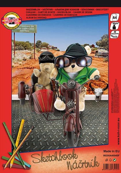 Скицник Kohinoor Sketchbook A4, 40 листа