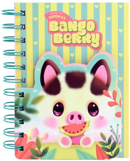 Бележник Santoro Bangoberry Piggy Pig A6