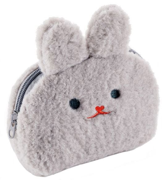 Пухкаво портмоне за монети Miquelrius Back2Fun, сиво