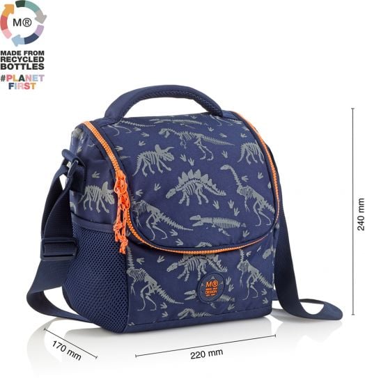 Чанта за храна Miquelrius Dino World, светеща в тъмното