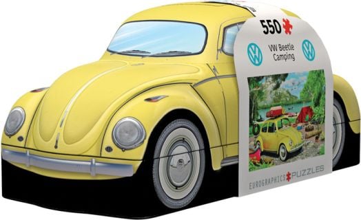 Пъзел Eurographics - Volkswagen Bettle Camping, 550 части
