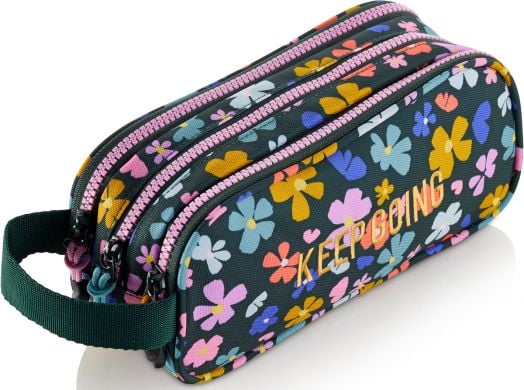 Несесер Miquelrius Spring Night с три отделения, овален