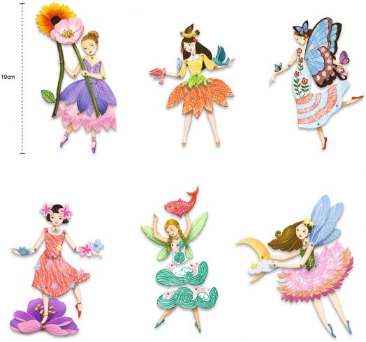 Детска игра Djeco: Ателие за движещи се кукли феи