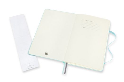Тефтер Moleskine Art Bullet Notebook Aquamarine с твърди корици