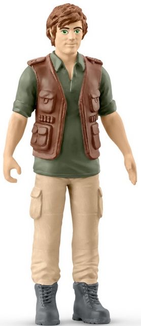 Комплект Schleich: Гумена лодка с рейнджър