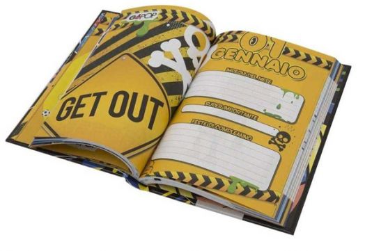 Ученически дневник GoPop - Champion / Danger, 2 дизайна