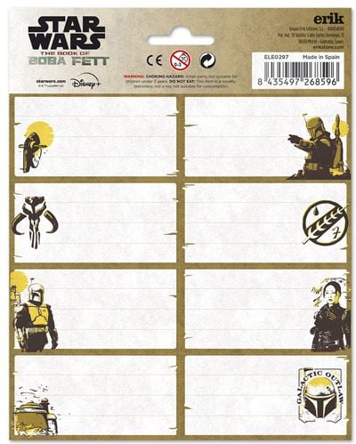 Ученически етикети The Book Of Boba Fett, 16 бр.