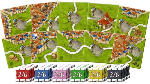 Настолна игра Каркасон Залози (мини разширение)