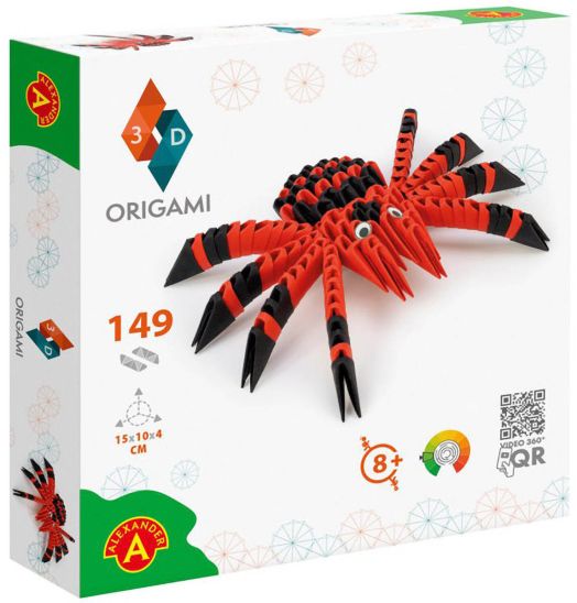 Творчески комплект за 3D оригами Alexander - Паяк