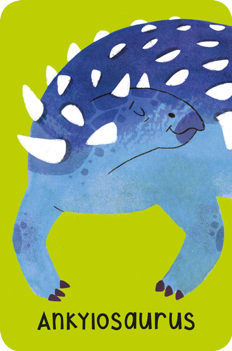 Dinosaurs Snap Game Card