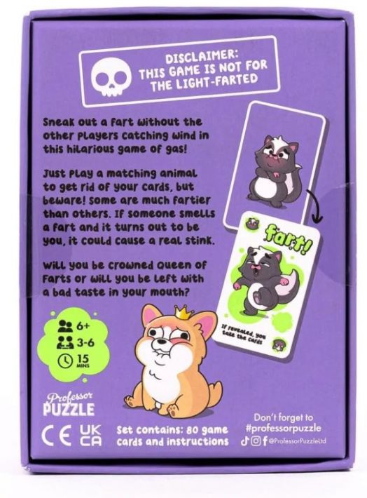 Игра Professor Puzzle: Queen of Farts