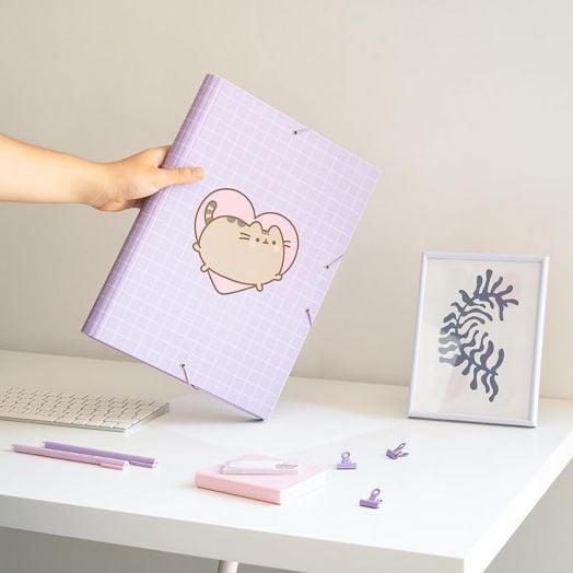 Папка Grupo Erik - Pusheen Love с ластик