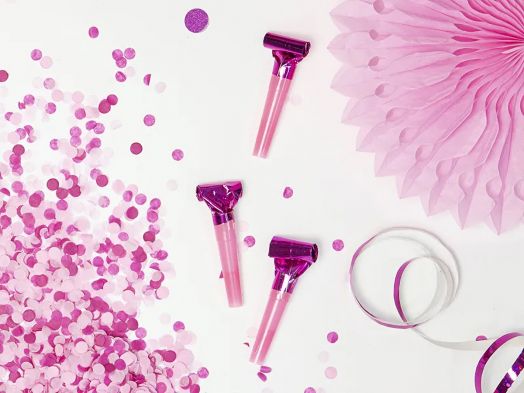 Парти свирки PartyDeco - микс от цветове, 6 бр.