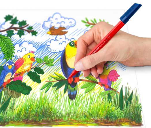 Флумастери Staedtler 326 Trend line, 10 цвята