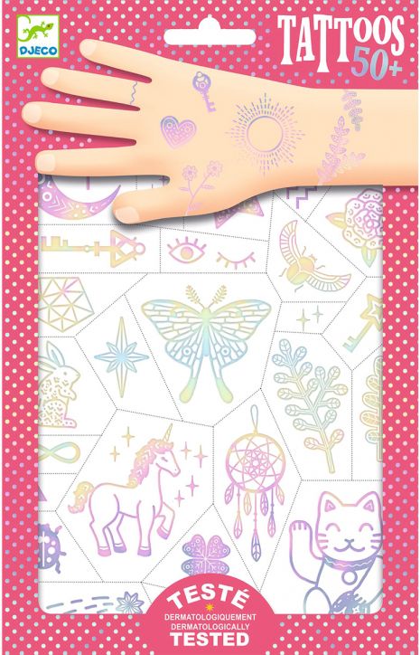 Татуировки Djeco - Lucky Charms