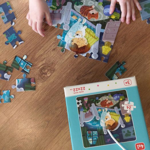 Пъзел Dodo 4 в 1: Ежедневие