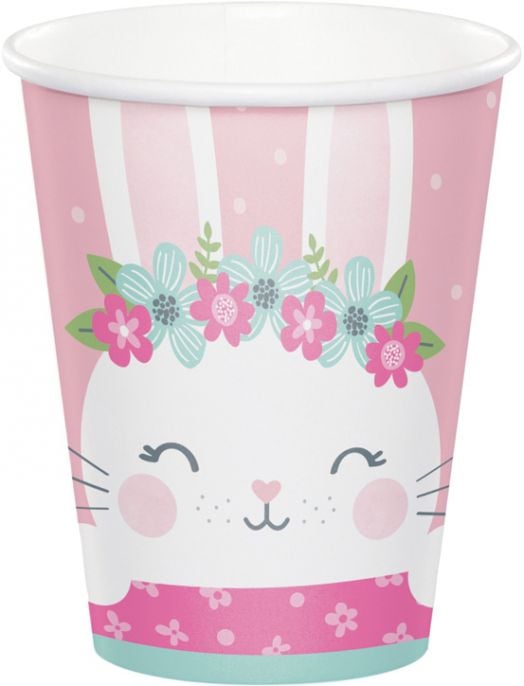 Чашки Creative Party - Зайче, 8 бр.