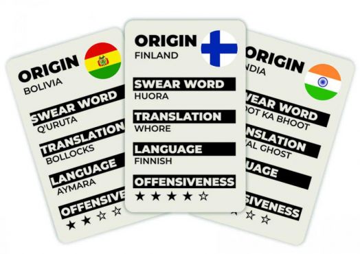 Карти Gift Republic - How To Swear Around The World