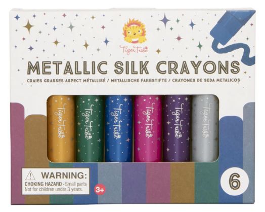 Комплект пастели Tiger Tribe в метализирани цветове