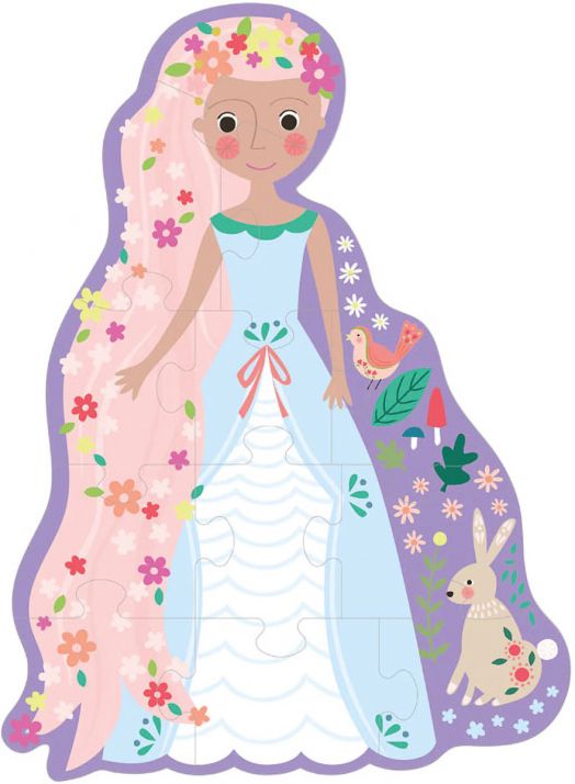 Пъзел Floss & Rock, Fairy Tale - Принцеса, 12 части