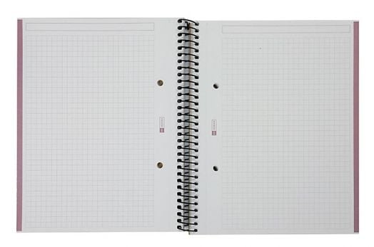 Тетрадка Miquelrius Ecobirds А4 формат, със 120 листа на малки квадратчета