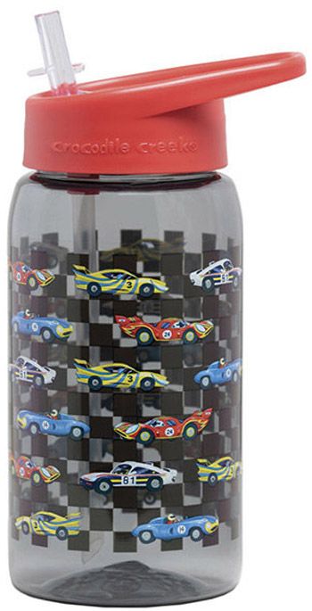 Бутилка за вода от тритан Crocodile Creek - Състезателни коли, 450 мл.