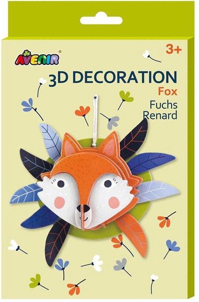 Направи сам 3D декорация Avenir - Лисица