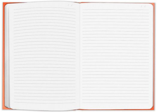 Тефтер Caran d'Ache Colormat-X, оранжев