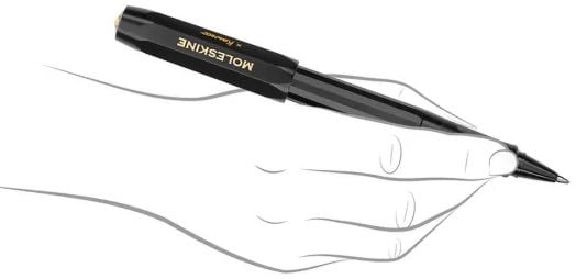 Комплект тефтер и ролер Moleskine Harry Potter Lumos