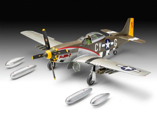 Сглобяем модел Revell - Самолет Mustang P-51D-15-NA