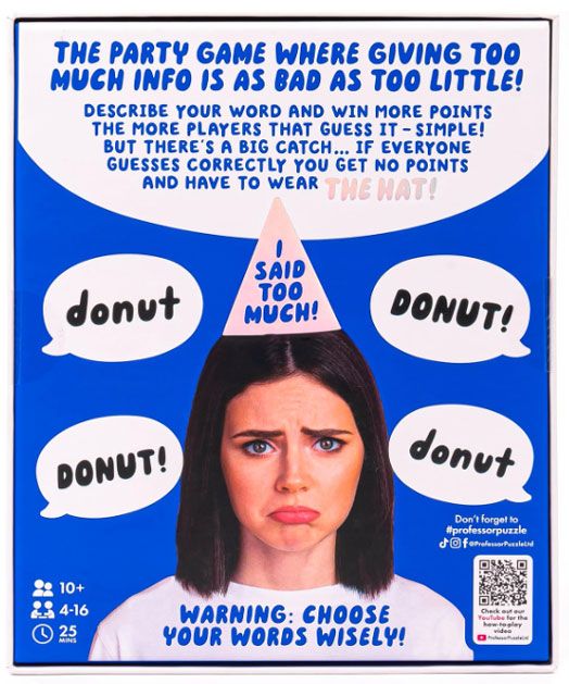 Игра Professor Puzzle: Too Much Info Party Game