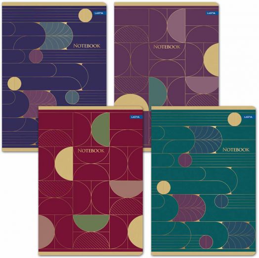 Тетрадка Lastva Harmony A4, 50 листа с широки редове