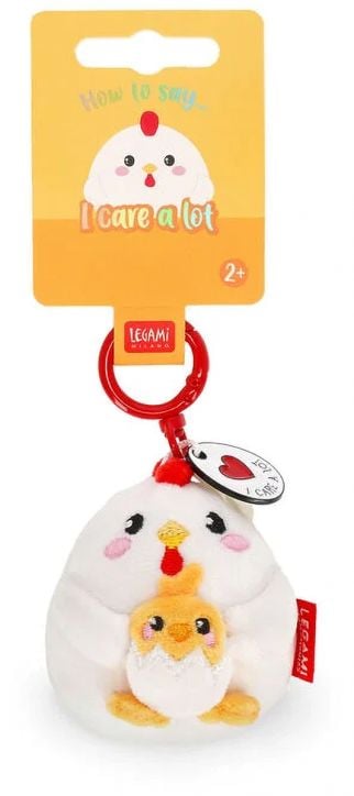Плюшен ключодържател Legami - Hen