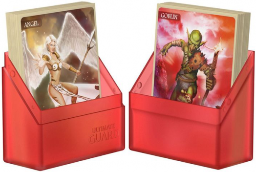 Кутия за карти Ultimate Guard Boulder 40+, червена