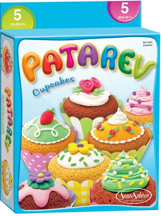 Творчески комплект: Направи мъфини с клей, 5 цвята