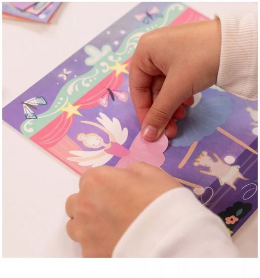 Творчески комплект със стикери Floss & Rock Sticker art - Enchanted