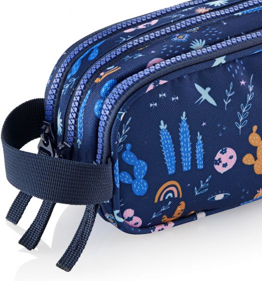 Несесер Miquelrius Desert с три отделения и дръжка, овален