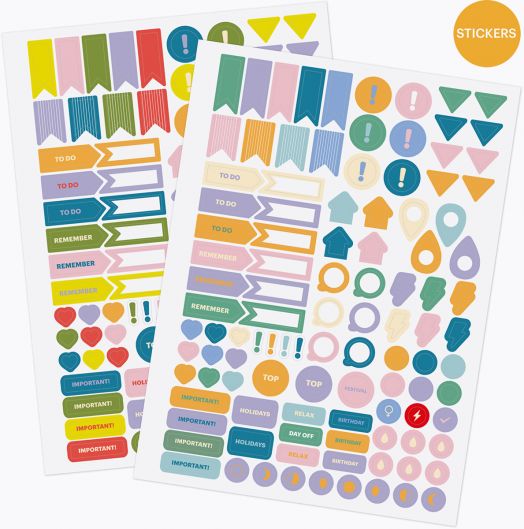 Седмичен тефтер-органайзер Miquelrius Butterfly от септември 2025 до август 2026 г.