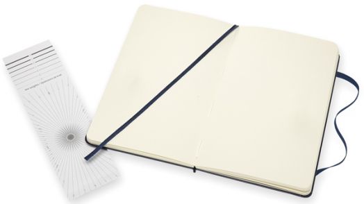 Тефтер Moleskine Art Sketchbook Medium Sapphire Blue с твърди корици