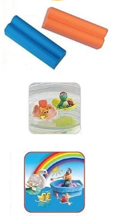 Плаващ пластилин Koh-I-Noor, 10 цвята