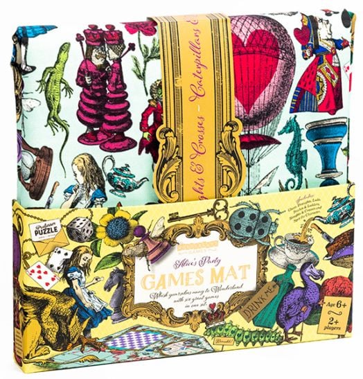 Комплект игри Professor Puzzle: Парти постелка с игри Алиса