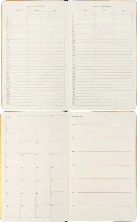 Тефтер Victoria's Journals Monaco Vegan А5, розов