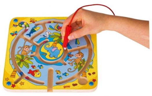 Магнитна дъска лабиринт Goki - Остров